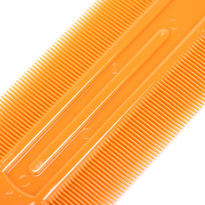 plastic handle double sided head lice comb hair combs lice flea nit hair c.l8