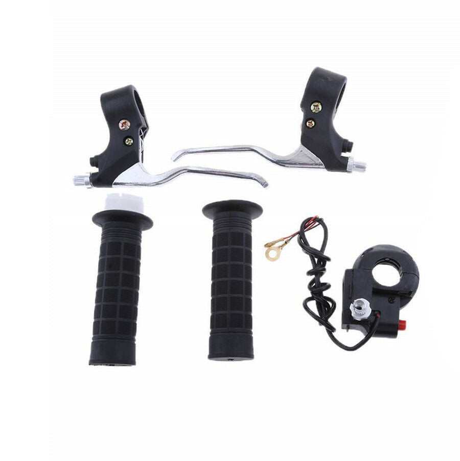 Handle Grips Kill on/off Switch Throttle Brake Levers Kit Mini Pocket Dirt Bike