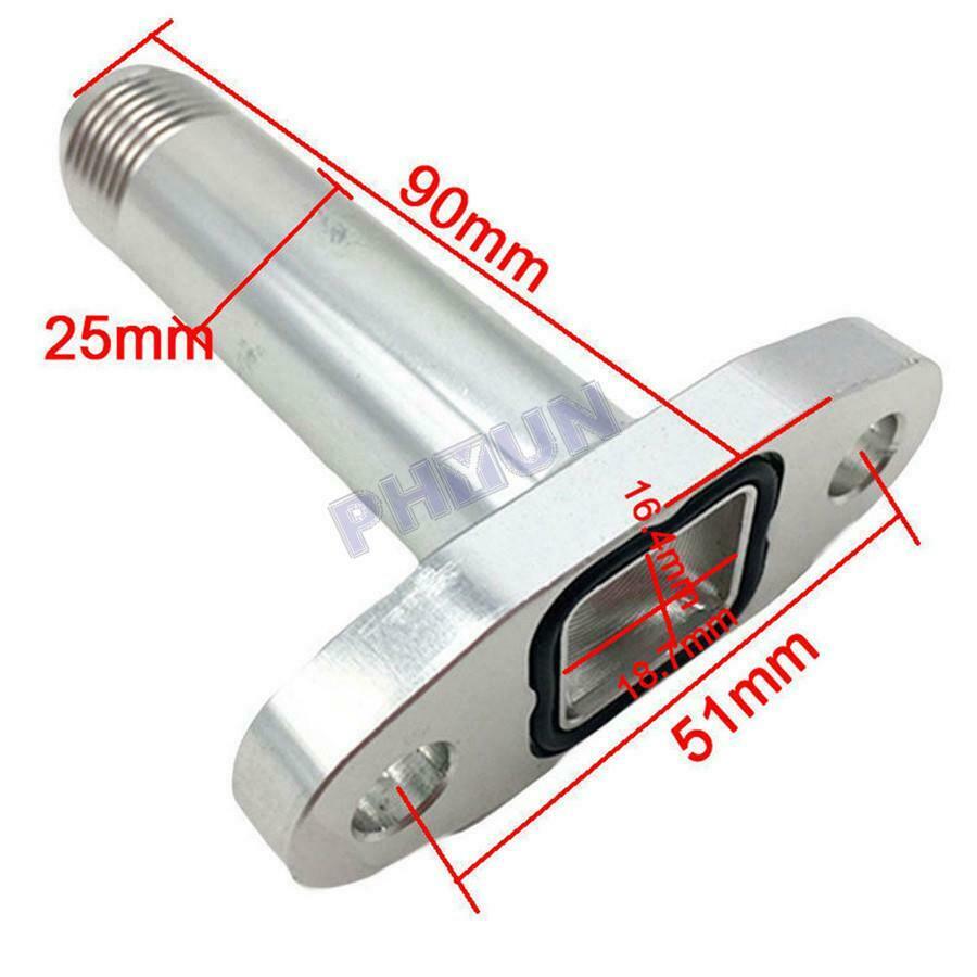 Bolt to Bolt 51mm 10AN Oil Drain Flange For T3/T4 Turbocharger & Precision Turbo