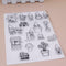 Happy Gnome Silicone Clear Seal Stamp DIY Scrapbook Embossing Photo Album Decor