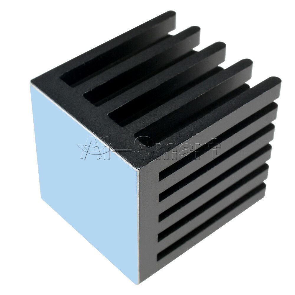10PCS 22X22X25MM 22*22*25MM 3M8810 IC Heat Sink Aluminum Cooling Fin ADHESIVE