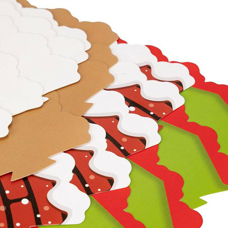 24X Christmas Snowman Santa Claus Cupcake Toppers And Wrappers Xmas Decor.l8