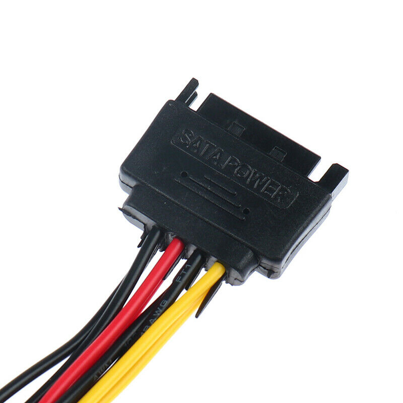 SATA Power 15pin Y Splitter Cable Adapter Male to Female for HDD Hard Dri.l8