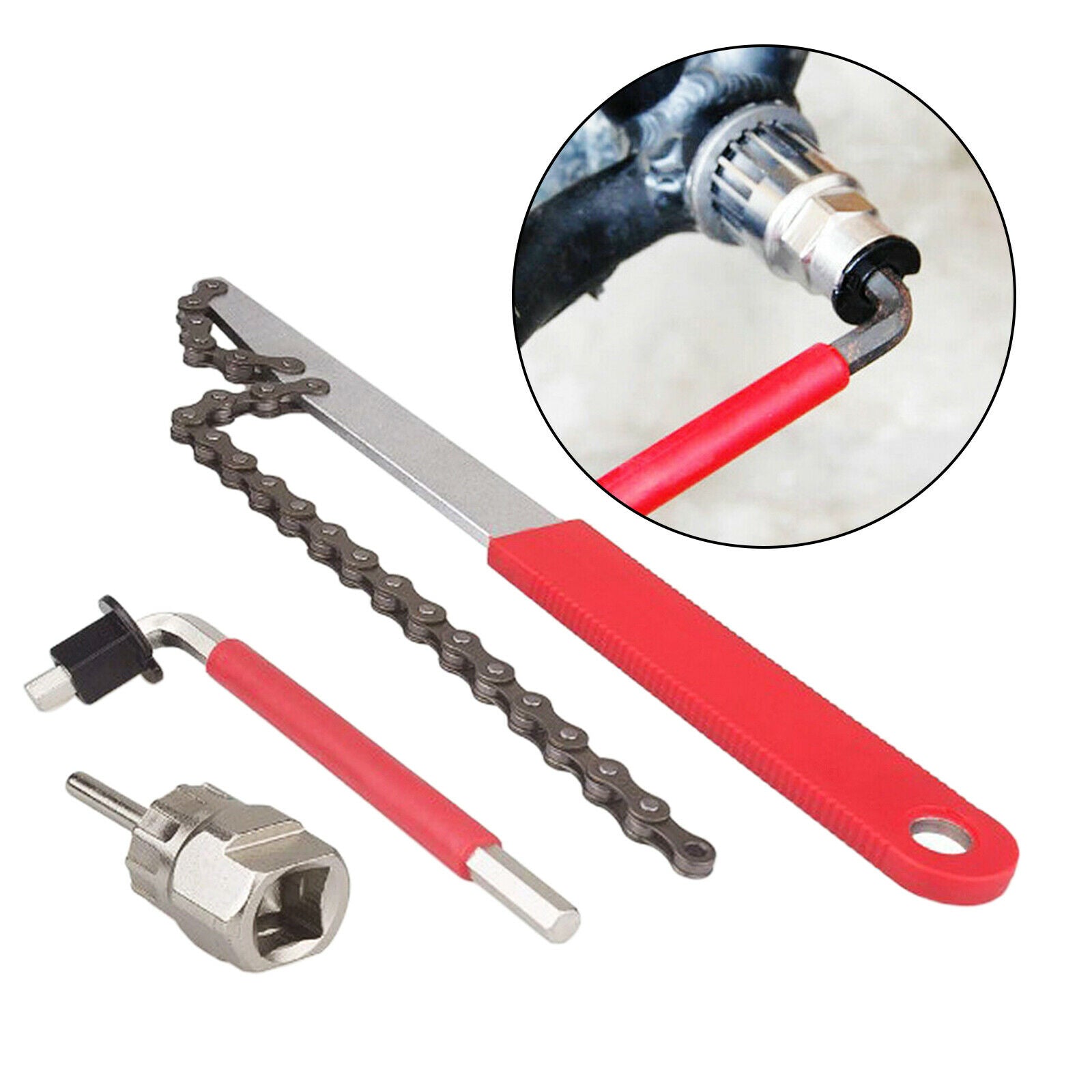 Bike Cassette Removal Maintenance Repair Lockring Remover 8mm Hex Wrench