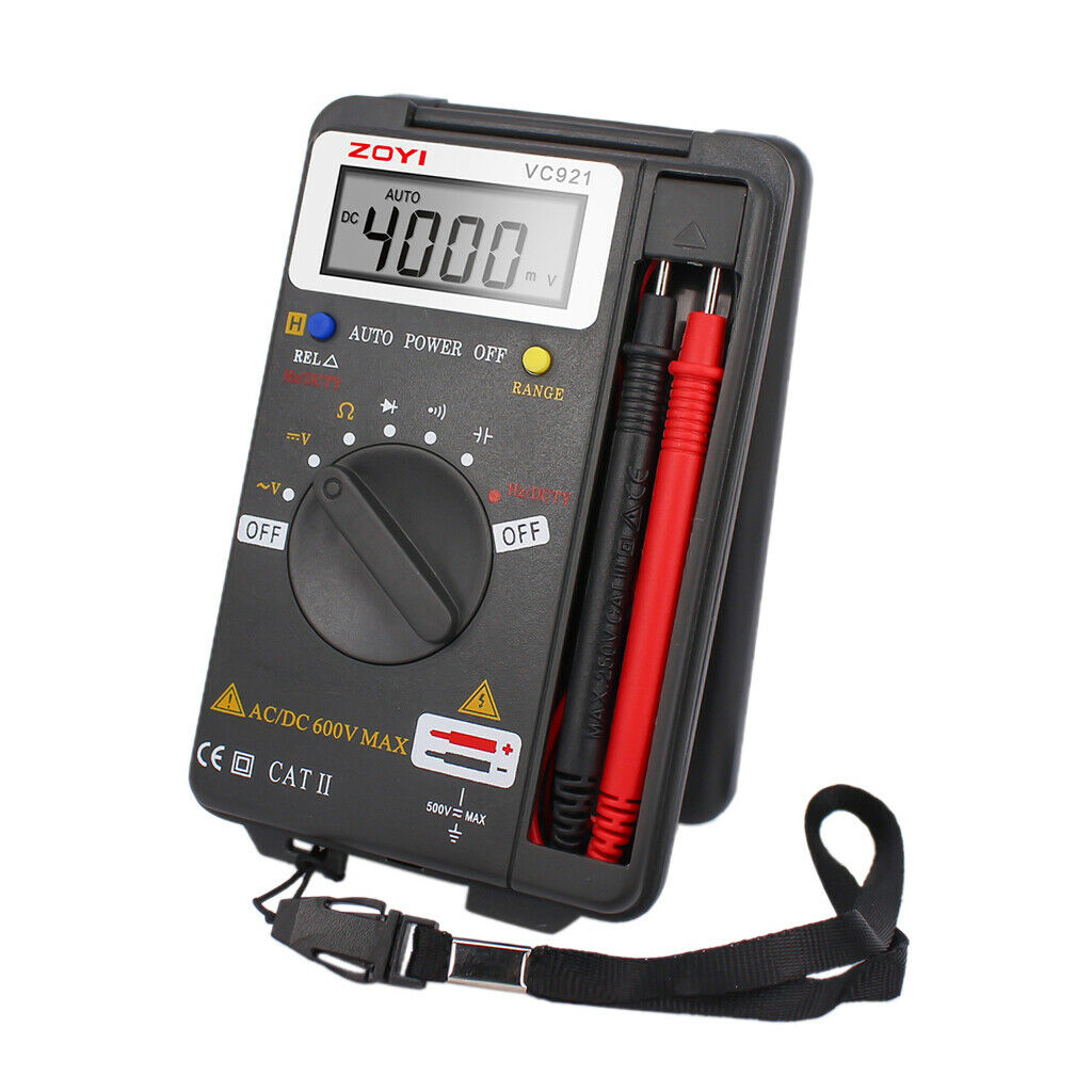 Digital Multimeters Capacitance Resistance Current Meter 4000 Counts Tester