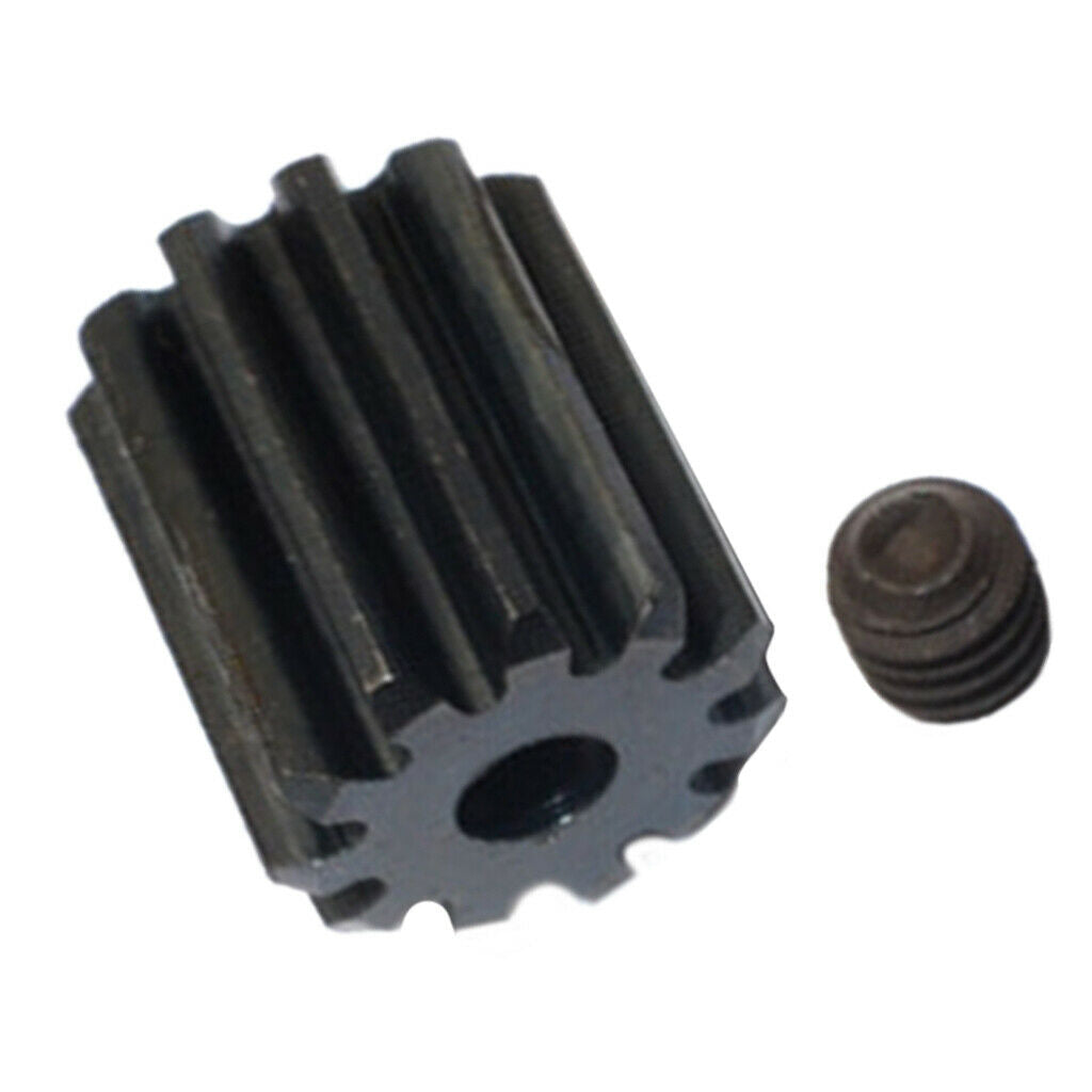 Metal Black AX30722 Steel Motor Pinion Gear For Axial EXO 1:10 4WD  Buggy