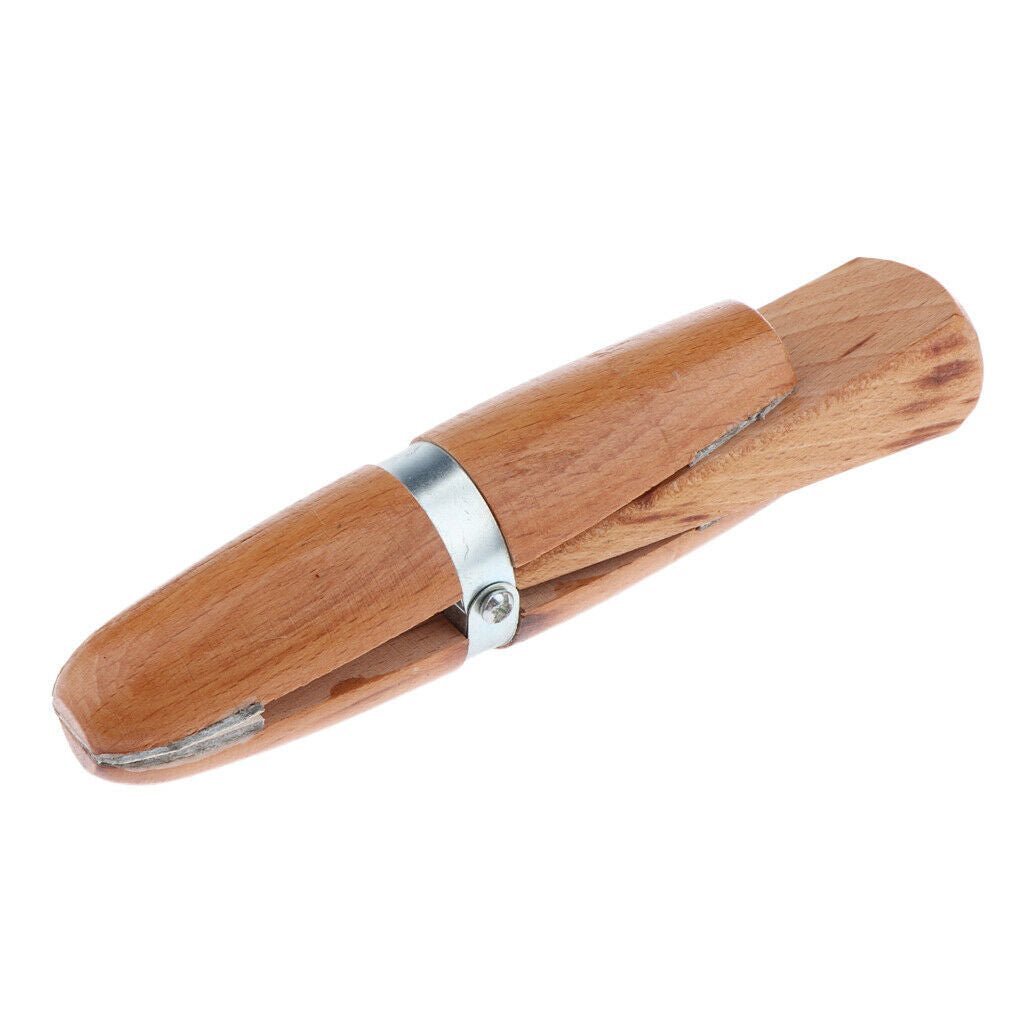 Wooden Jewelers Ring Clamp Wood Jewellery Making Vise Tool Holder 19 X 5cm