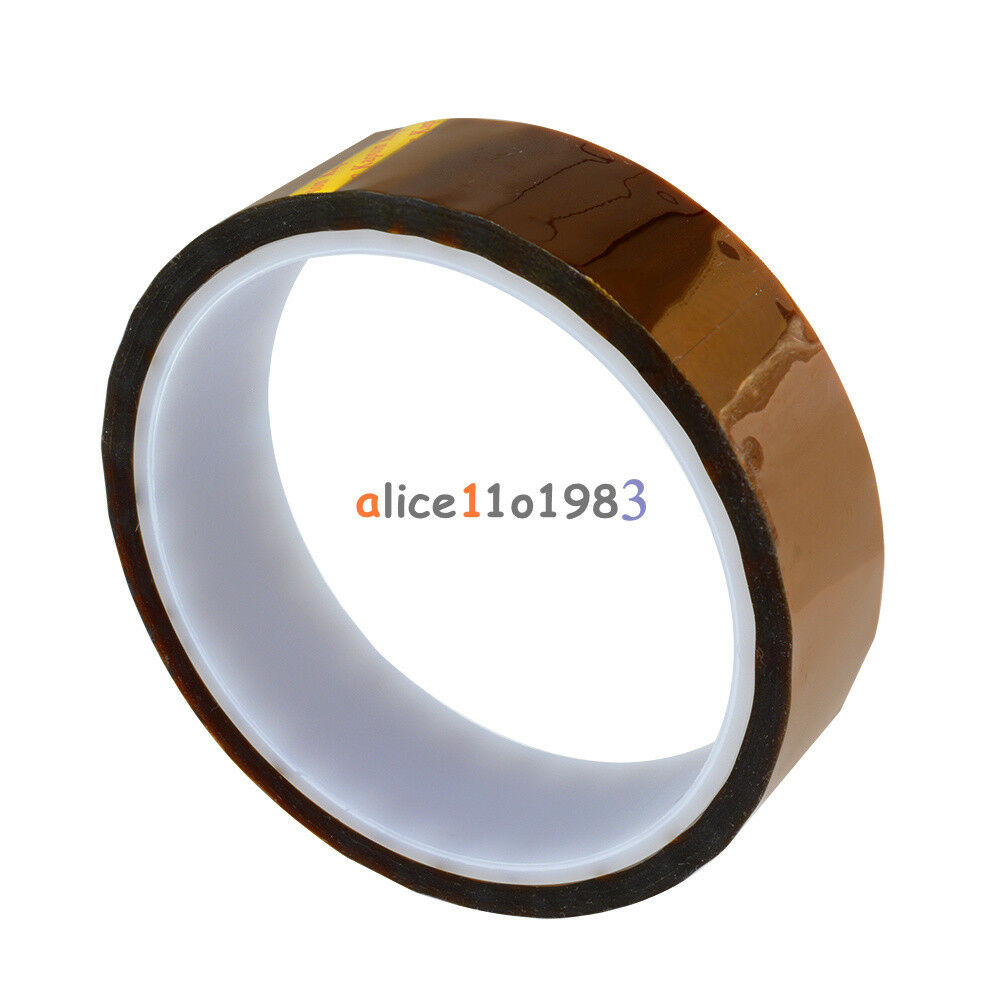 Tape Sticky High Temperature Heat Resistant Polyimide 25mm x 30M