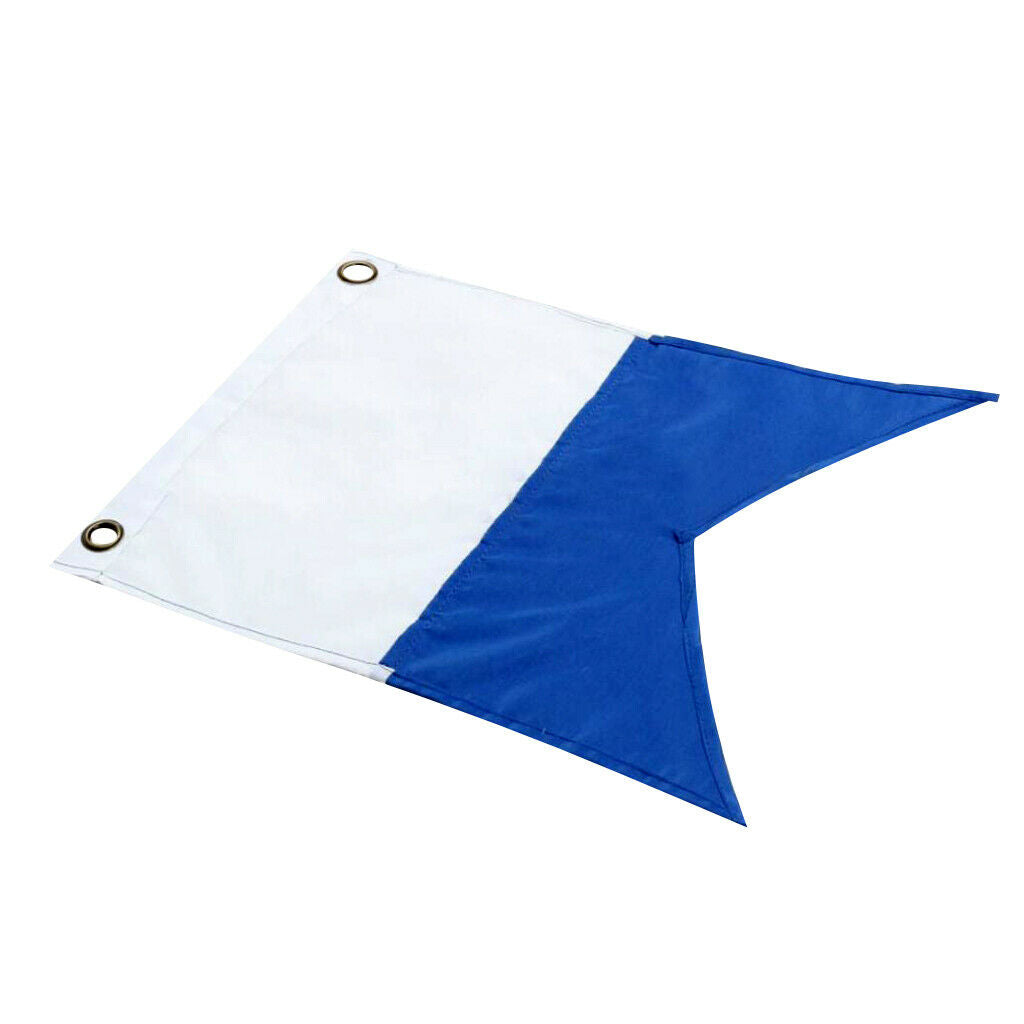 Durable Diving Flag Boat Sailing Banner Marker Safety Gear with Grommets