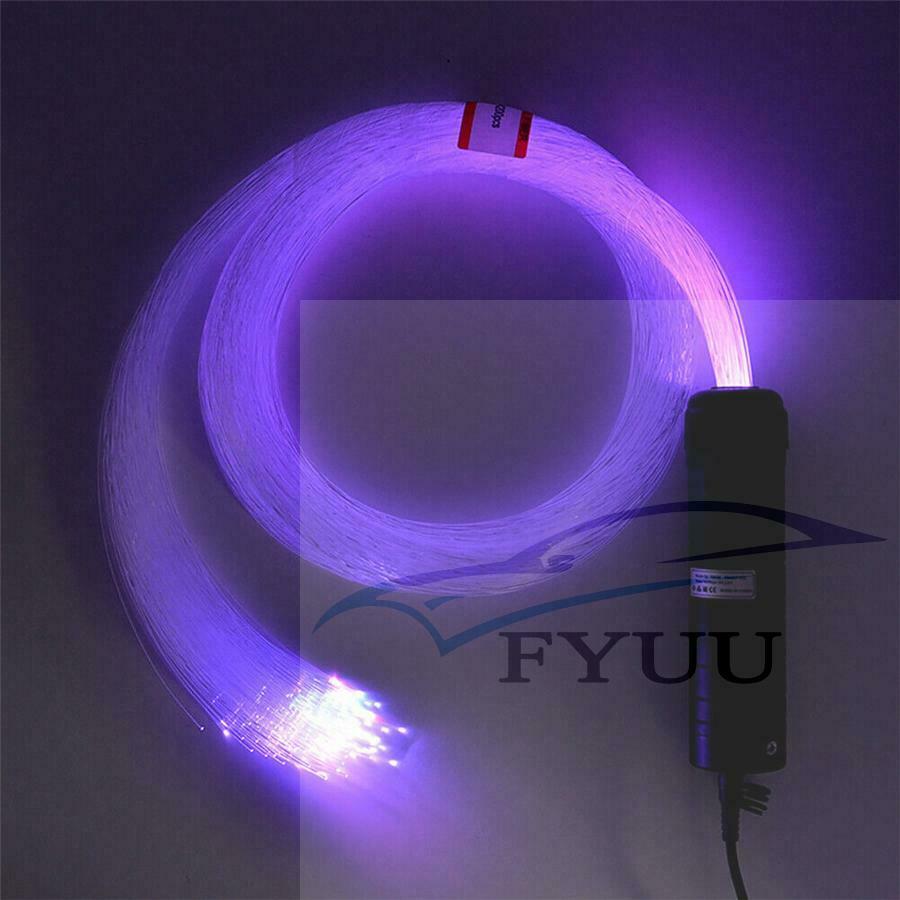 Limo Fiber Optic Star Light Kit Headliner Lighting RF RGB 12V Multi Color Car