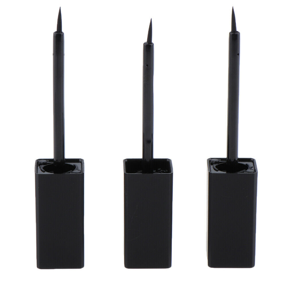 3PCS 6ML Empty Plastic Eyeliner Vial Bottle Containers for