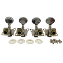 Pack of 4 Guitar Tuning Pegs Machine Head for 4-String Guitar Musical Instrument
