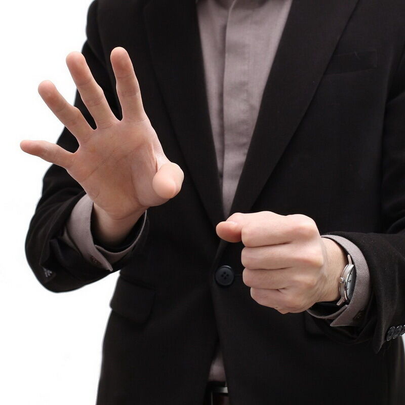 Magic Thumb Tips Tricks Rubber Close Up Vanish Appearing Finger Trick Pro.l8