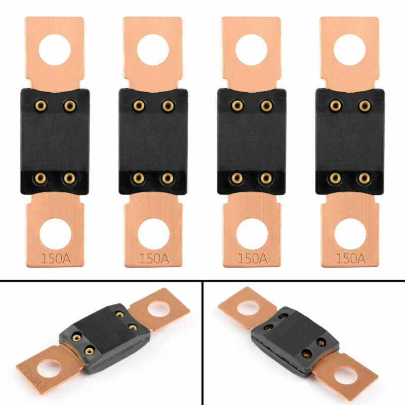4Pcs MEGA Car Bolt Fixed Fuse High Current Line Protection Delay Fuse 32V/150A P