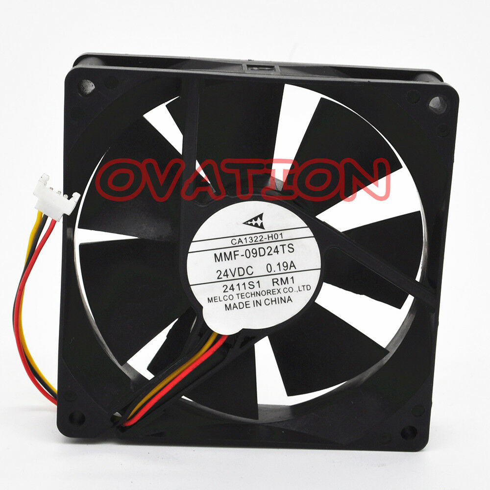 For Mitsubishi Converter fan CA1322-H01 MMF-09D24TS-RP1 24V 0.19A