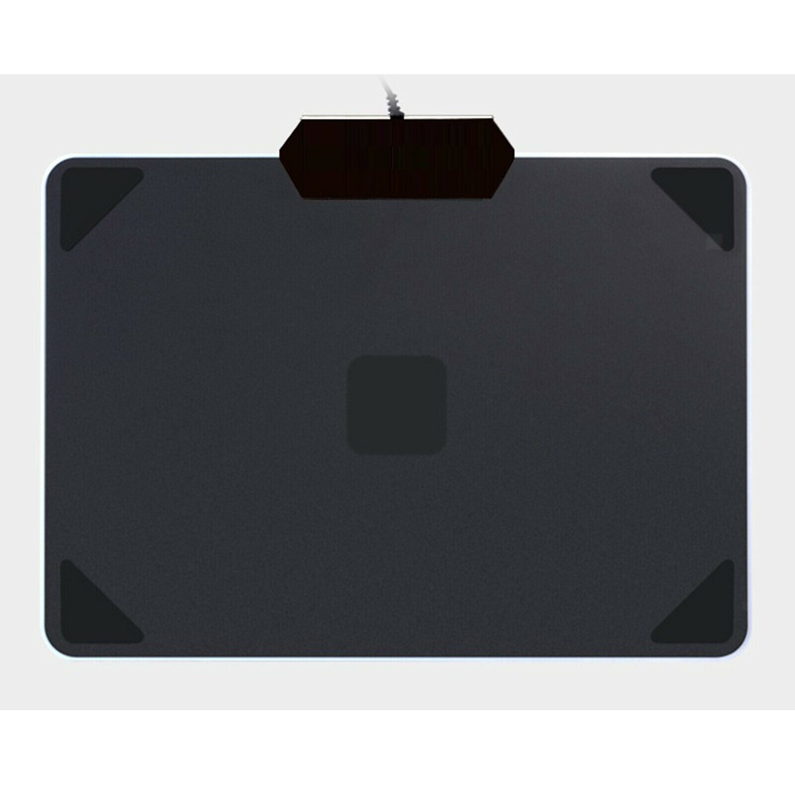 RGB Metal Mouse Pad Anti-Slip Mouse Mat Water Resistant for Office Home