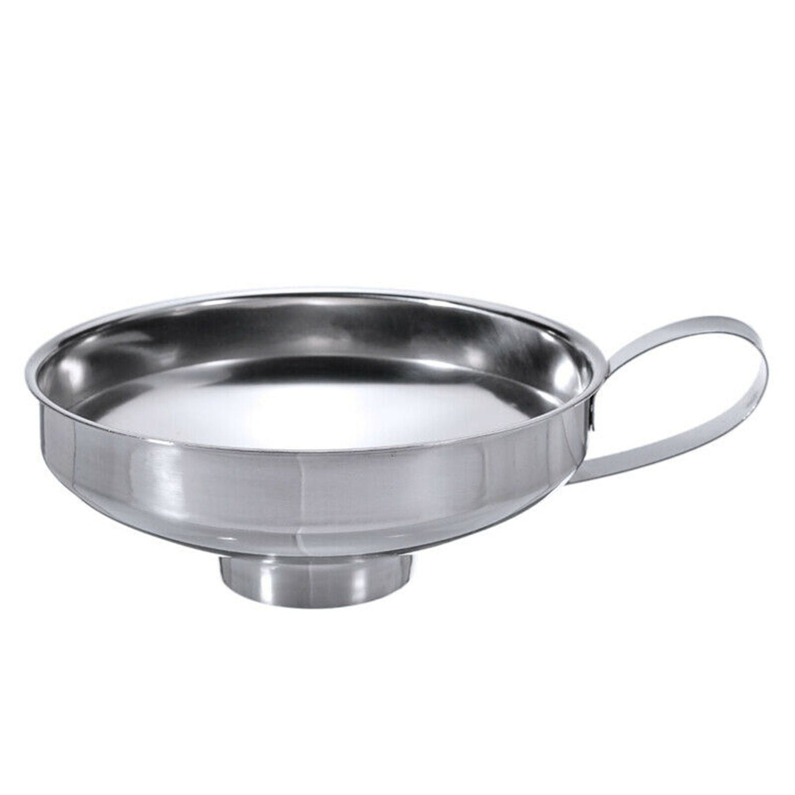 Stainless Steel Wide Mouth Funnel Canning Hopper Filter Food Pickles Jam