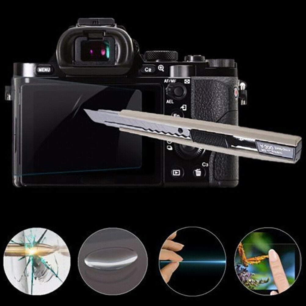 For alpha A6000 A6300 A6500 tempered glass lcd screen protector cover fil.l8