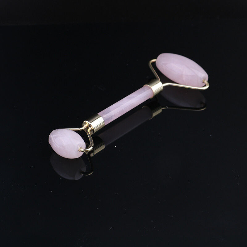 natural rose quartz facial massage crystal stone body jade massager beauty BDAU