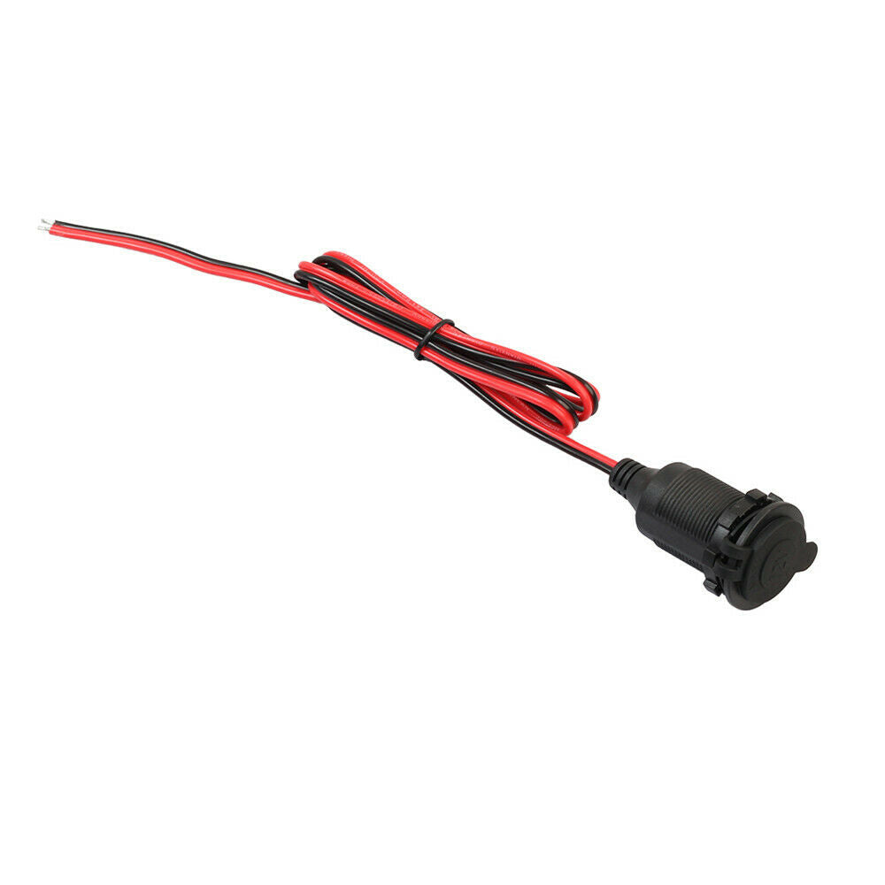 Car Cigarette Socket 12/24 V 10A Female Car Charger Power Adapter Cable