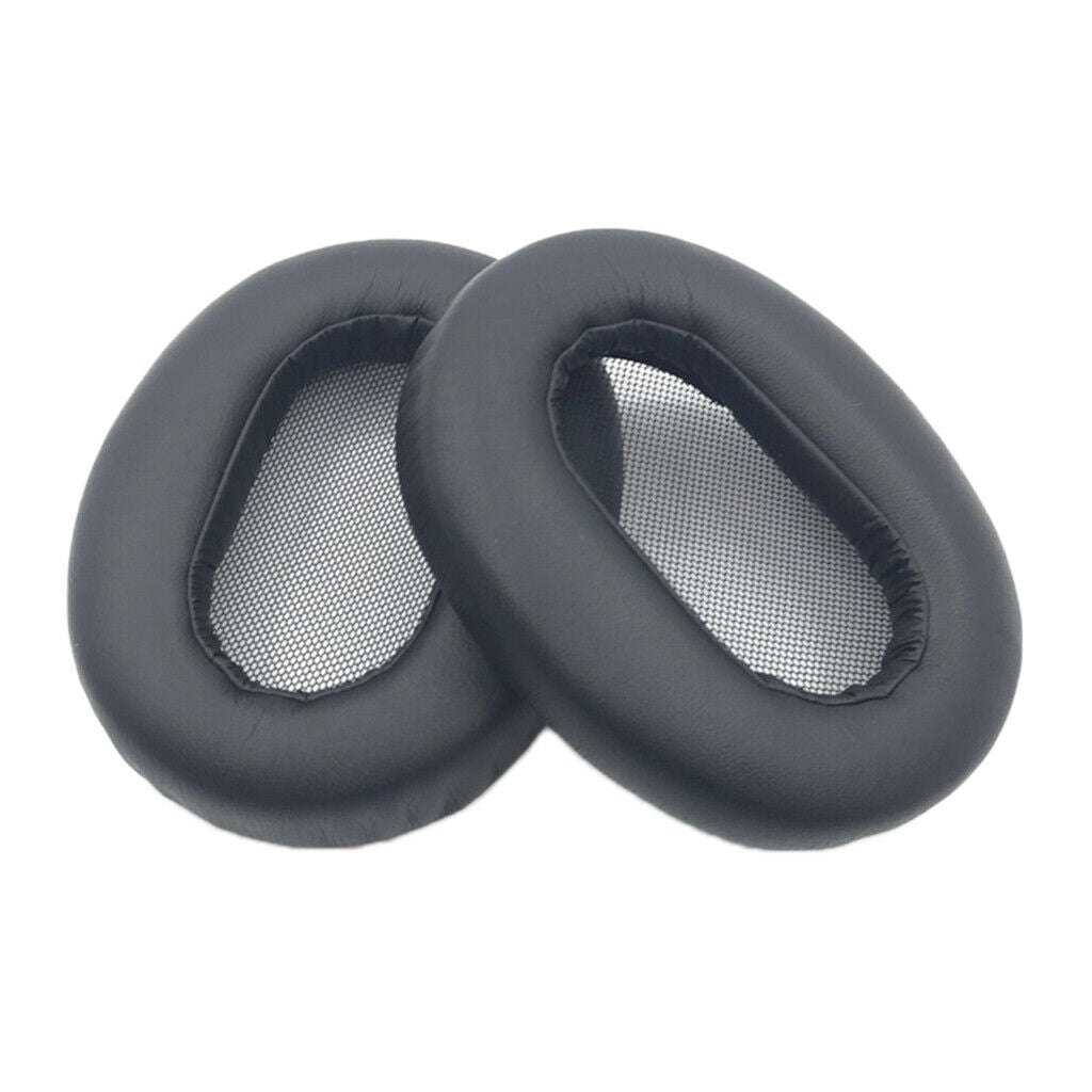 2pcs Replace Headphone Earpads Soft Cushion Ear Pads Black for   MDR-1AM2