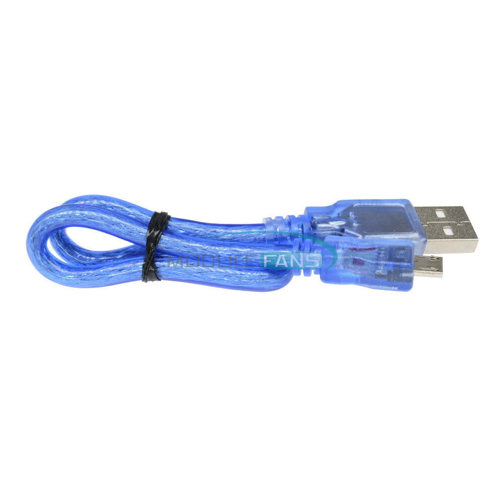 30CM USB 2.0 A Male to Micro USB 5 pin Male Data Charge Cable Cord New