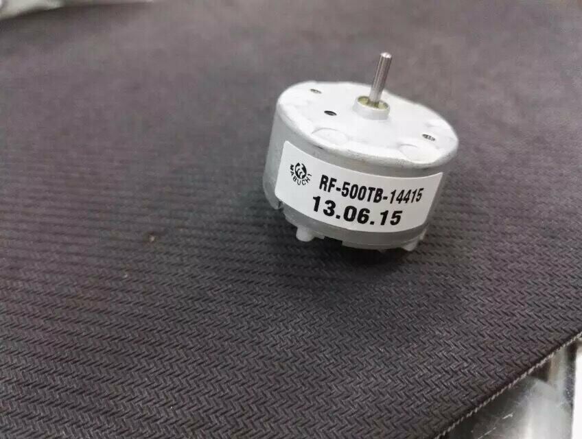 RF-500TB-14415 VCD DVD 3700 RPM 6V High Torque Cylinder Electric Mini DC Motor