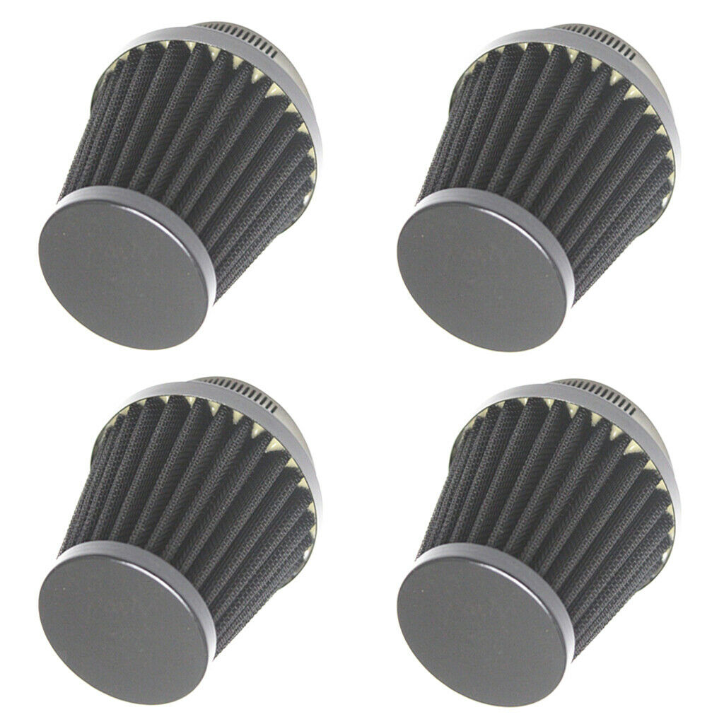 4 Pieces Motorcycle Dirt Bike Cleaner Replacement Motor Intake Air Filters -