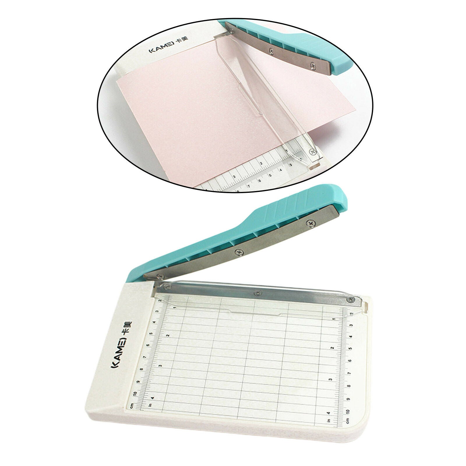 Paper Trimmer Guillotine 10 Sheet Capacity Photo Cutter for Card Home Office