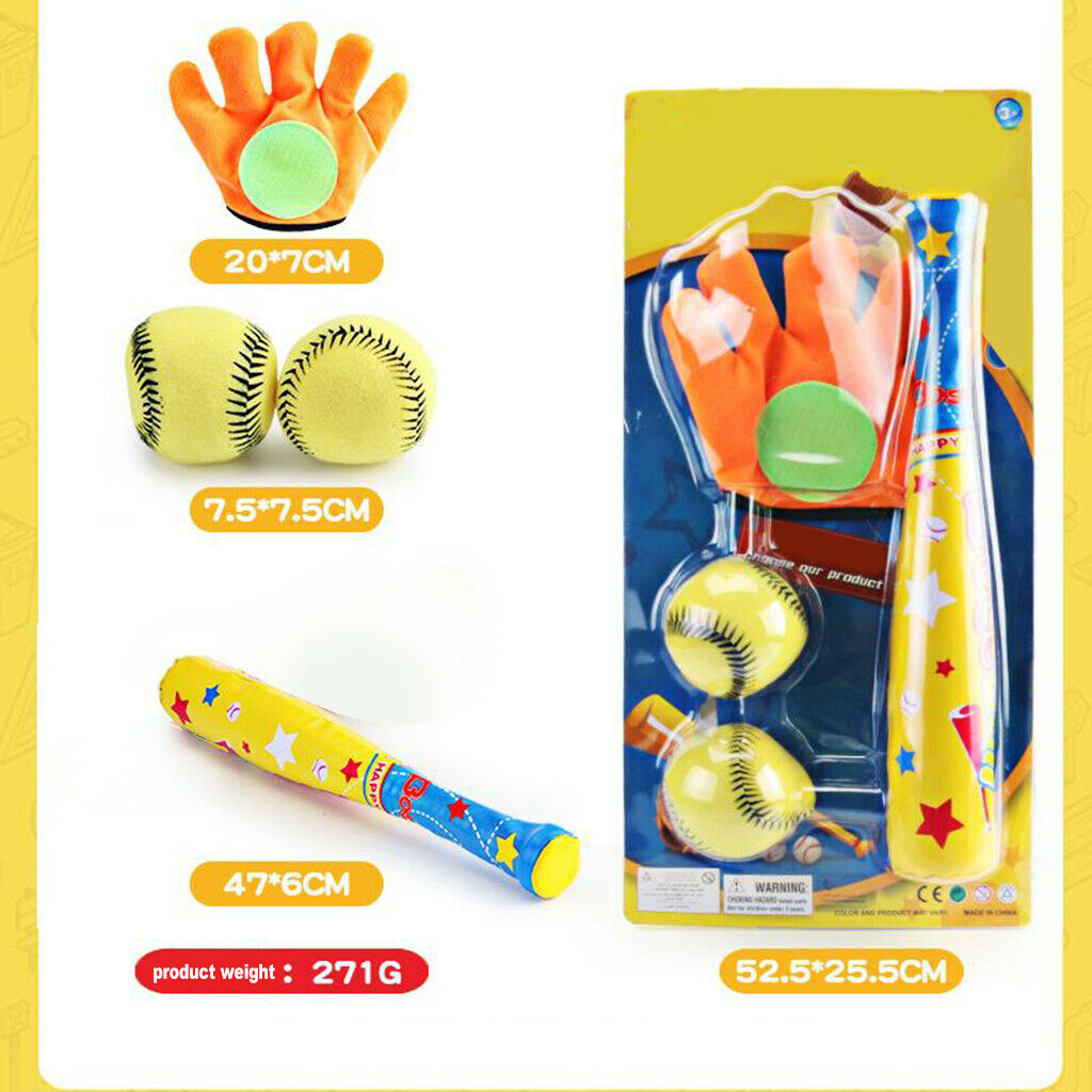 Mini Soft Foam Baseball Set Kids Outdoor Kindergarten for Toddler Children