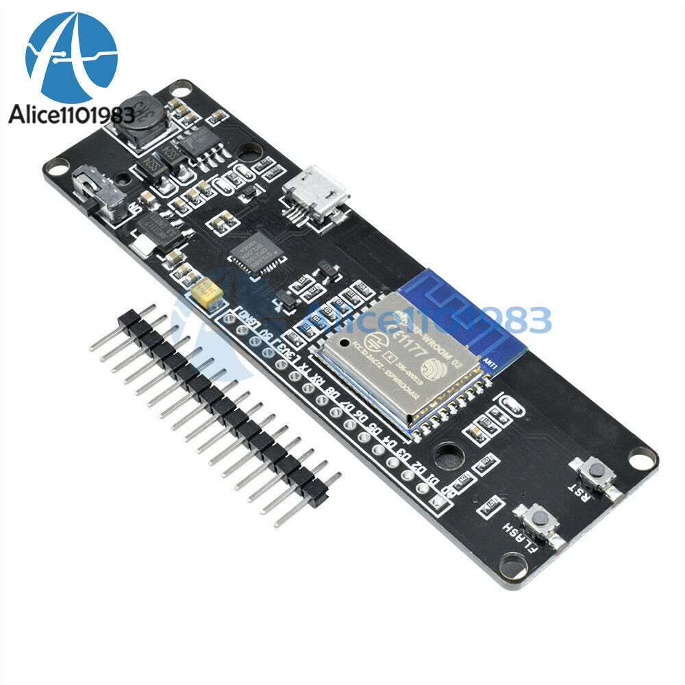 WeMos D1 Esp-Wroom-02 Motherboard ESP8266 Mini-WiFi Nodemcu Module 18650 Battery