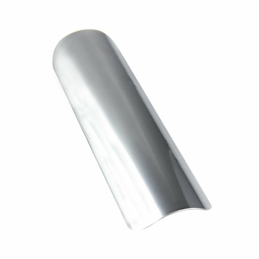 1X Chrome-plated Motorcycle Exhaust Pipe Heat Shield Cover Guard & 51-70mm Clamp