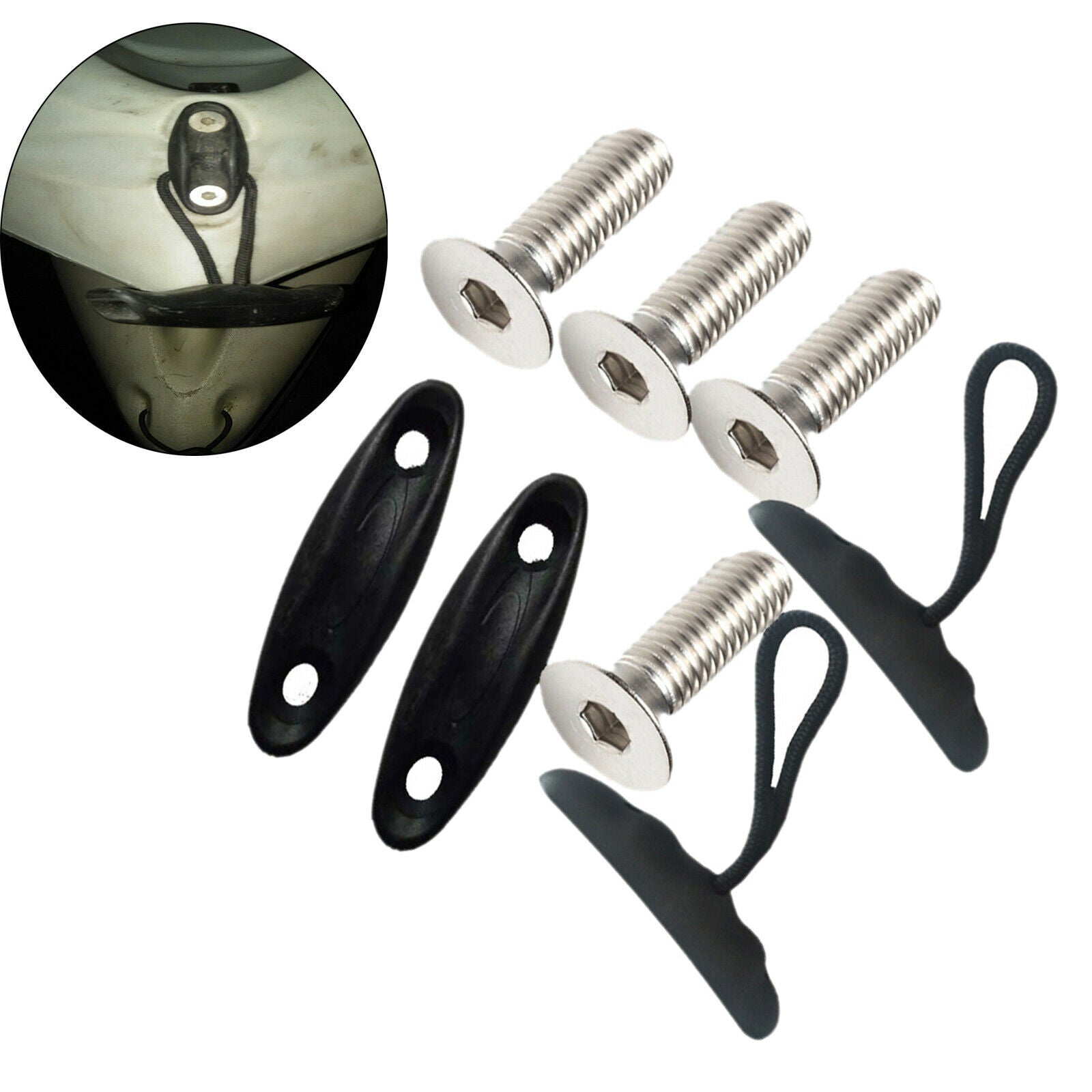 Kayak Carry Handle Canoe Fishing Boat T-Handle Travel Hardware Accessories