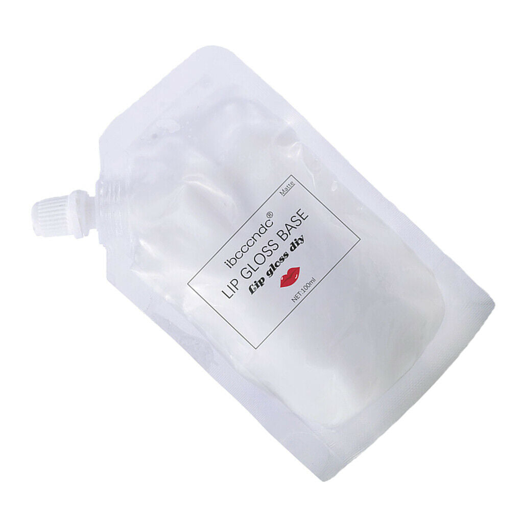 2Bags 100ml Makeup Lip Gloss Base Essence Hydrating Non-sticky DIY Gel