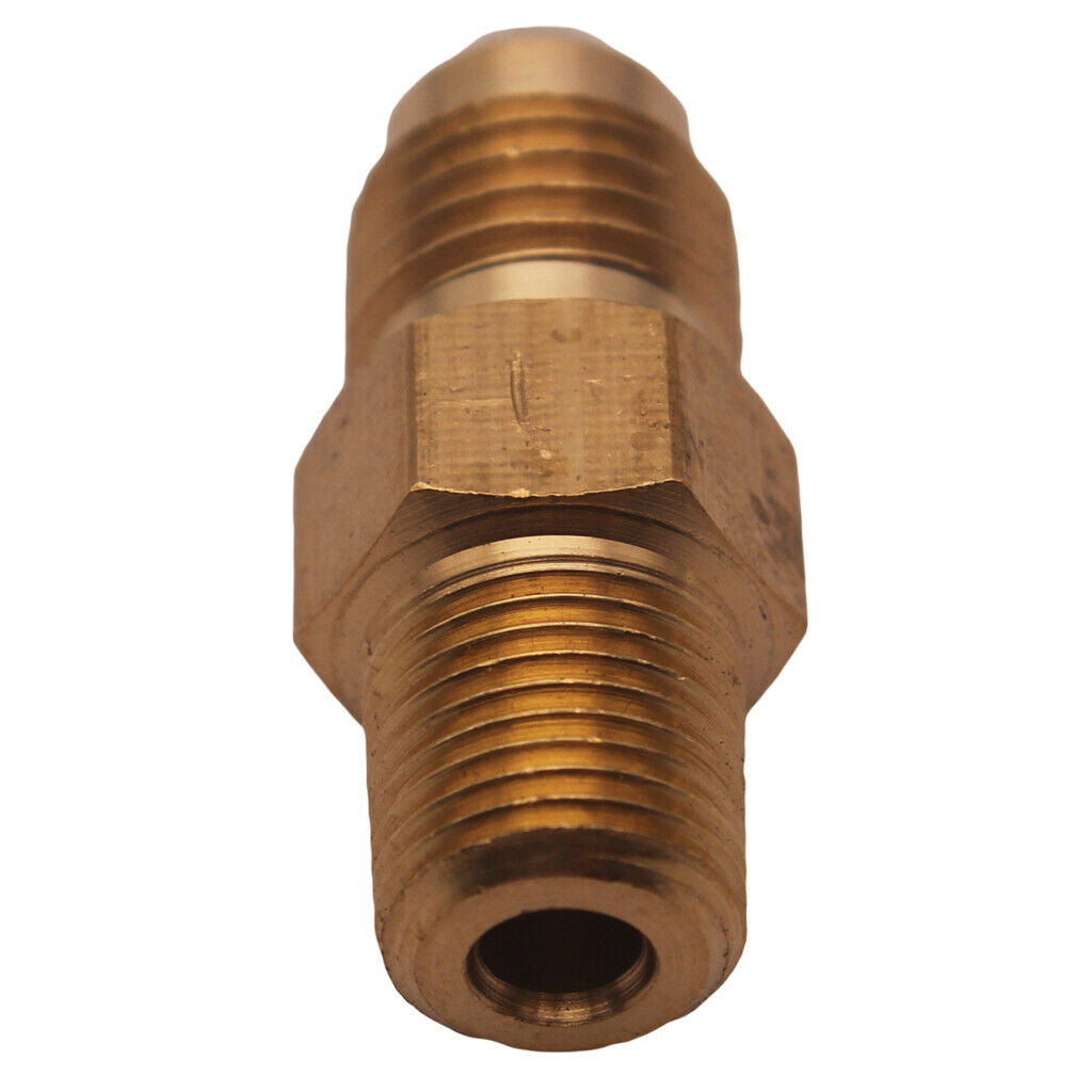 Brass Fitting Oil Gas Adapter AN4 -4 4AN to 1/8" NPT Adaptor For Most Fluid
