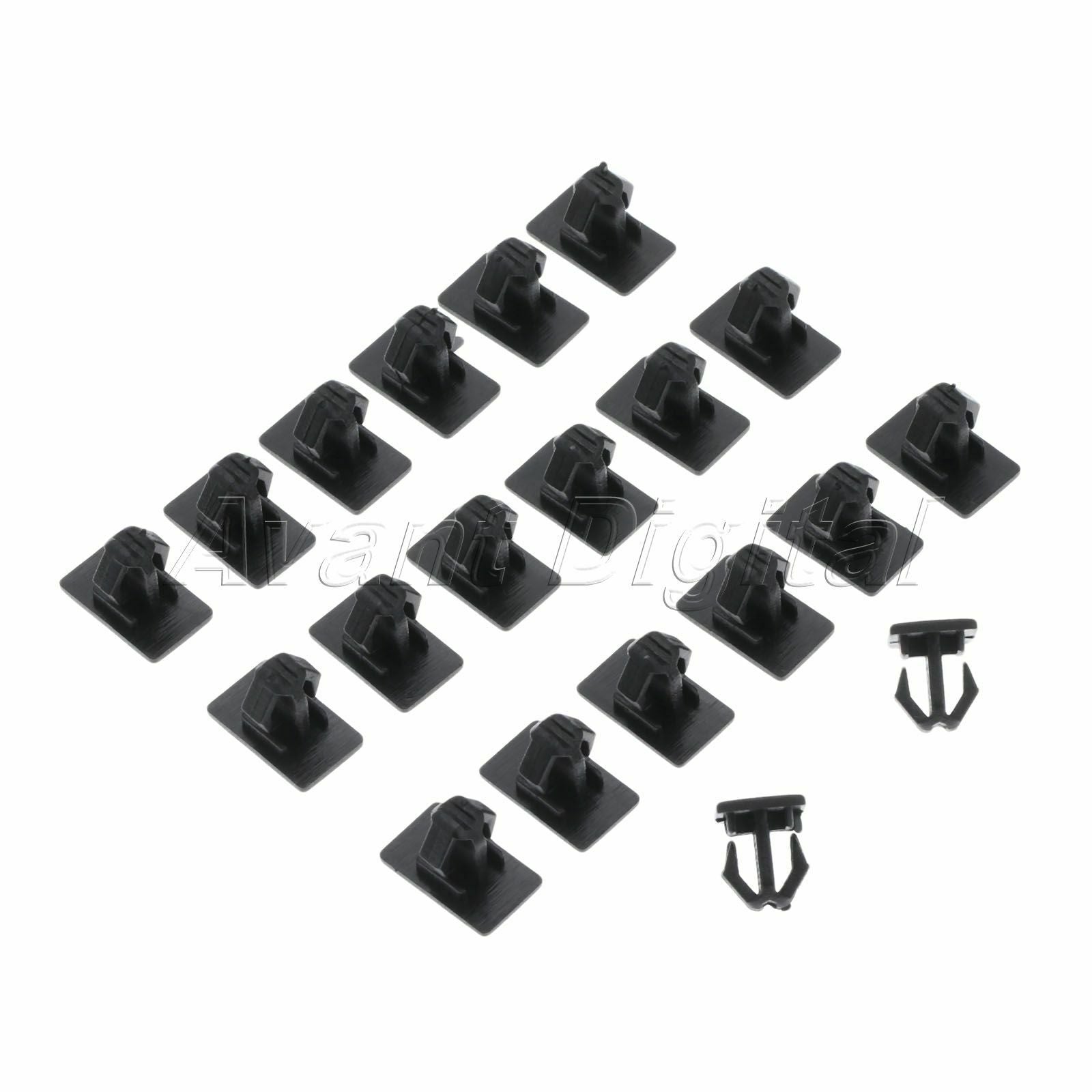 20 Black Mopar rocker molding clips Fit For Chrysler 300 Dodge Charger 2005-2010