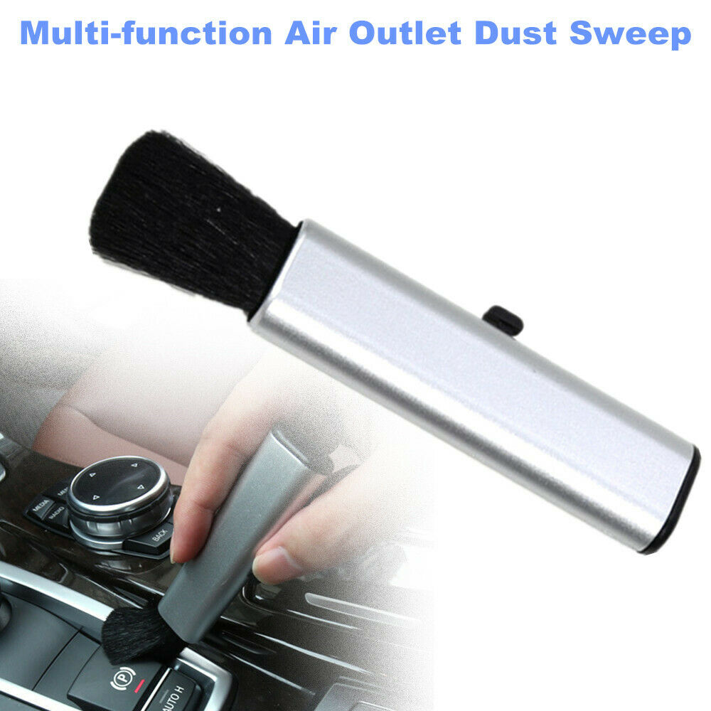 Car Air Conditioning Outlet Cleaning Brush Dust Sweep Tool Portable Universal