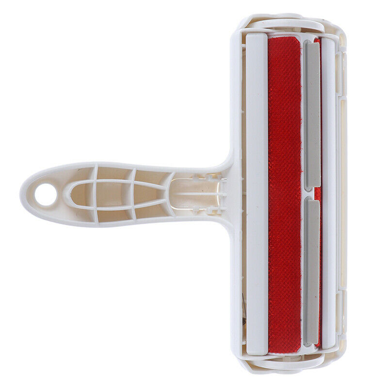Self-cleaning Pet hair remover Handheld Tool 2-Way Roller Dog Cat Removing Gy