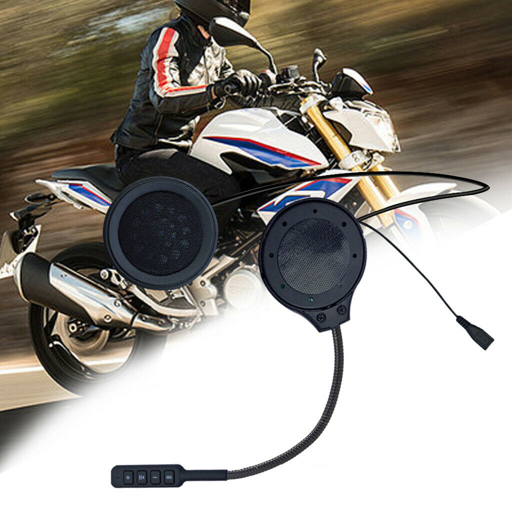 Motorcycle Wireless Helmet Bluetooth 4.1 Headset Handsfree Voice Mic Stereo