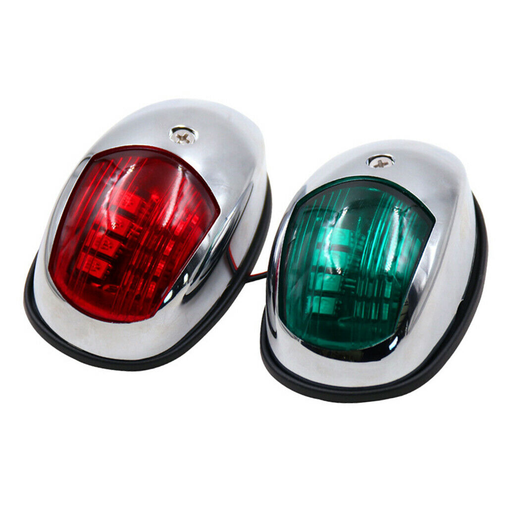 LED Navigation Lights For Red And Green Boats, Sailing Navigation Light For Bow,