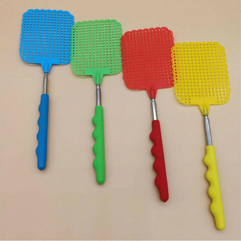 Pest Control Tools Extendable Flies Swatter PlasticSimple Pattern Fly Swat.l8