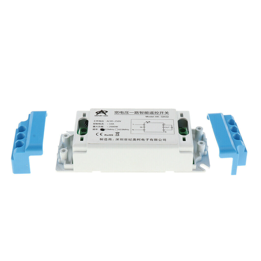 315mhz Wireless RF Remote Control Delay Switch 220V Smart Power