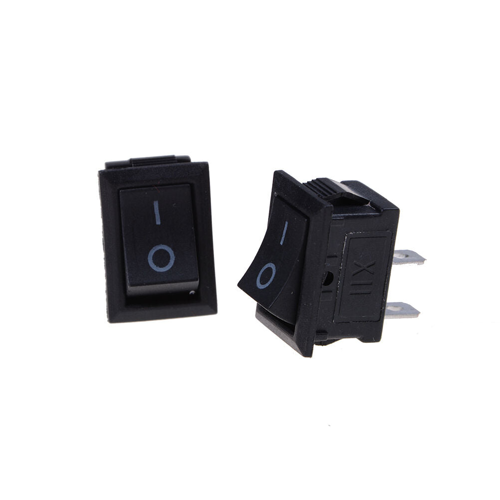 10X 2PIN ON/OFF Rectangle Rocker Switch Car Dashboard Dash Boat SPST 6A/2.l8