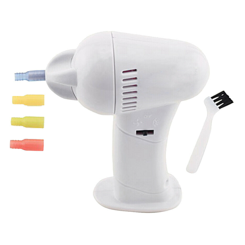 Painless Electric Ear Cleaner Cordless Massage Machine Kits with Soft Head