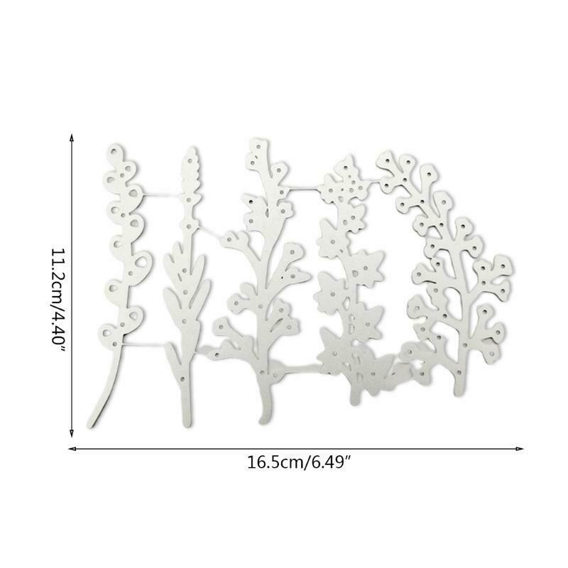 Grass Leaves Cutting Die Stencil for DIY Scrapbooking Paper Photo Album Frames