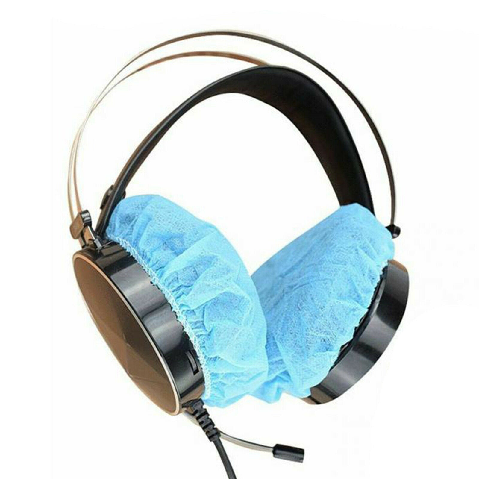 Disposable Hygienic Sanitary Earpad Covers for Small Headphones and All SuperEar