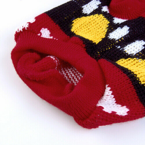 Knitting Turtleneck Sweater Clothes For Dogs Pet S