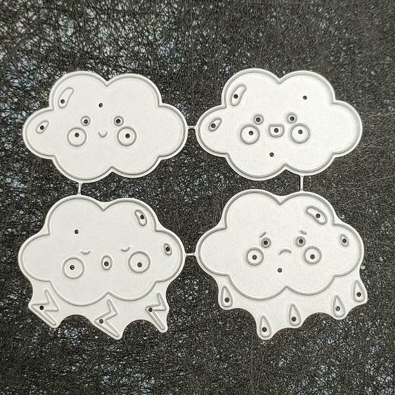 Clouds Metal Cutting Dies Stencil Scrapbooking DIY Album Stamp Paper Card Mold