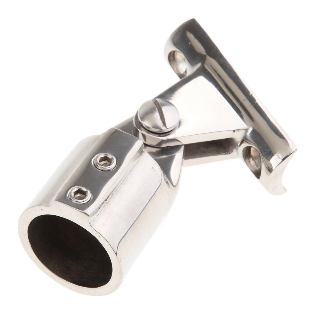 Bimini Cover Top Eye End Caps Fitting Hardware 1" Marine 316 Stainless Steel
