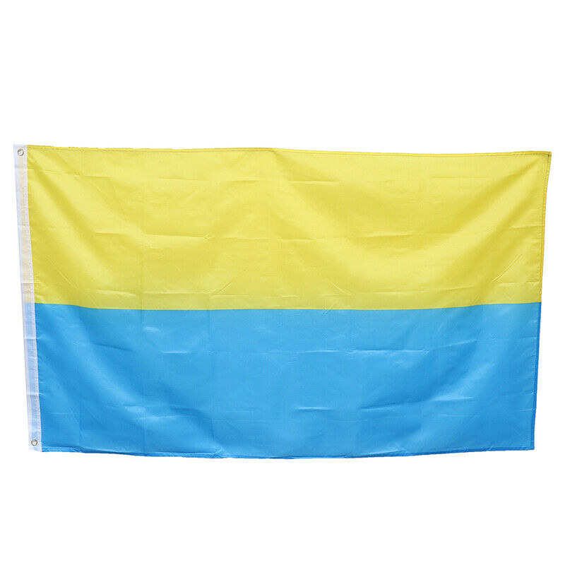 5*3FT Blue Yellow ua ukr Ukraine flag For Courtyard Decoration 90*15&.l8